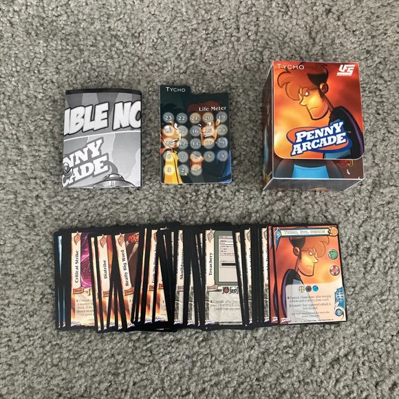 💲SOLD💲 Penny Arcade Universal Fighting System CCG Card Game | Sabertooth Games - Picture 2 of 6